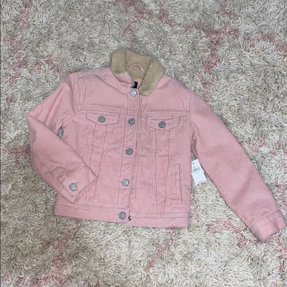 Gap Corduroy Jacket with Sherpa lining